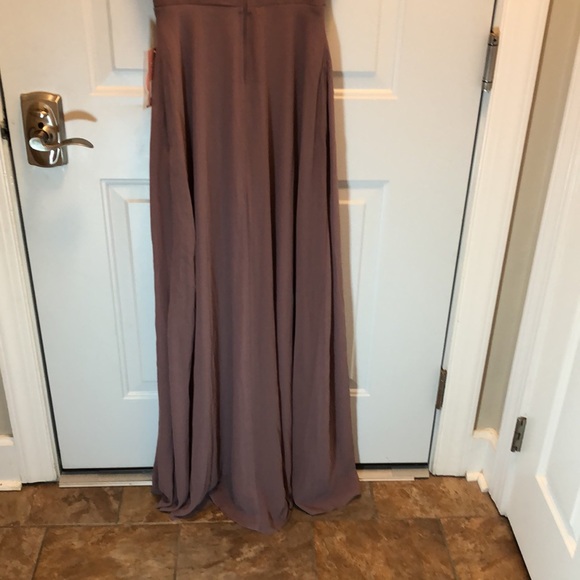 NWT Birdy Grey Devin Convertible Dress In Dark Mauve Size X Small - Picture 6 of 10